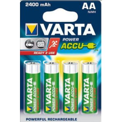 Set 4 Akkus R6 2600 mAh Varta Ready2Use