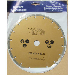 Segmented diamond blade ZAY-CO 230mm