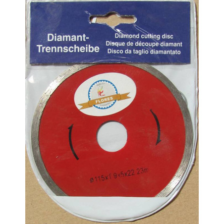 Continuous diamond blade ZAY-CO 115mm