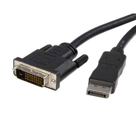 Kabel Displayport-Stecker - DVI-Stecker 1,8 m