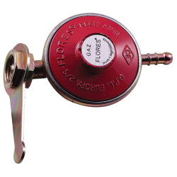 Gasflaschenuhr mit Schlüssel