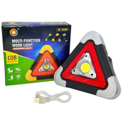 Rechargeable multifunction flashlight