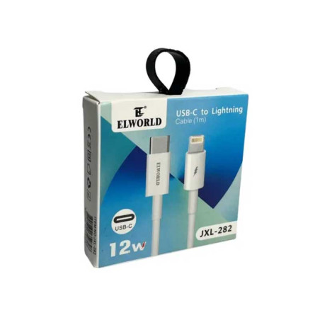 Data cable type C to Iphone 12V 1M