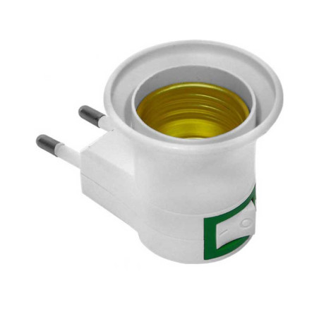 Adapter 220V to E27 pulley with switch