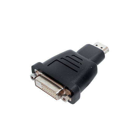 Adapter HDMI męski na DVI żeński złoty