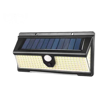 190 rote und blaue LED-Solarlampe