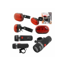 Bicycle light set headlight+brake