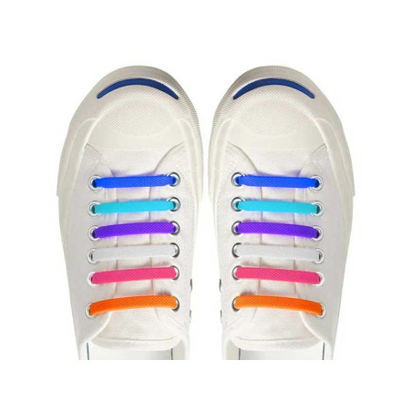 Silicon laces various colors set 16pcuc