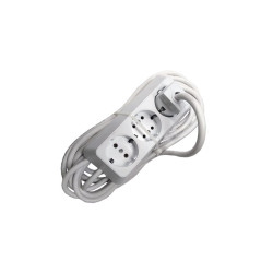 Przedłużacz 3cai 10m 3x1,5mm2 biały