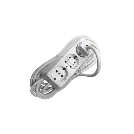 Verlängerung 3cai 10m 3x1.5mm2 weiß