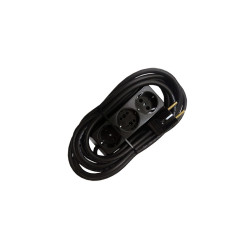 Extension 3cai 3cai 5m 3x1.5mm2 black