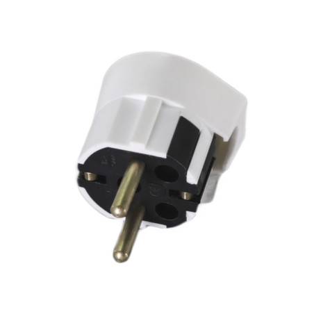 Stecher Suko Bakelit 90 Grad weiß