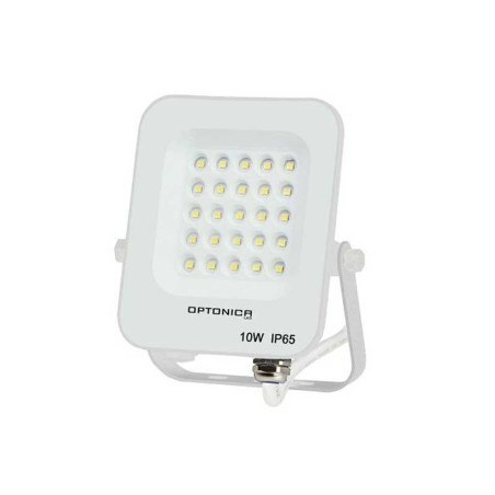Proiector LED 10W 900 lm 6000K IP65 alb