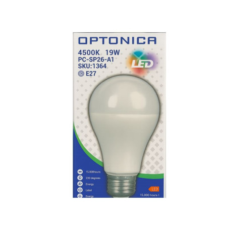 19W E27 E27 HQ neutral light led bulb
