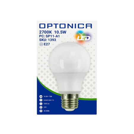 10.5W E27 10.5W led Birne HQ warmweißes Licht