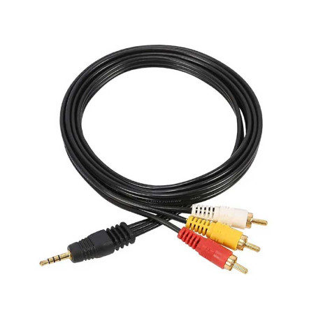3.5mm auf 3RCA Klinkenkabel 1.5m