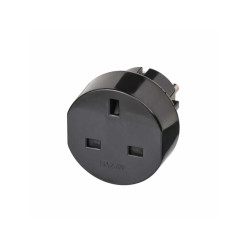 Adaptor UK/RO negru HQ