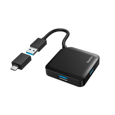 USB Type C 4-port hub