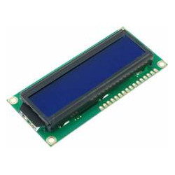 LCD-Display 16 Zeichen 2 Zeilen grün/schwarz