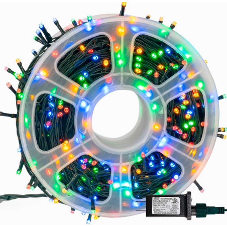 40M mehrfarbige led Weihnachtsbaum Installation