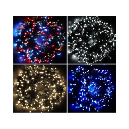 INSTALACJA POM 200LED 16M 16M z 8 grami niebieskich świateł