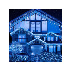 Instalacja Turtur 100LED 4,5 m, chłodnobiała, zewnętrzna, z możliwością łączenia