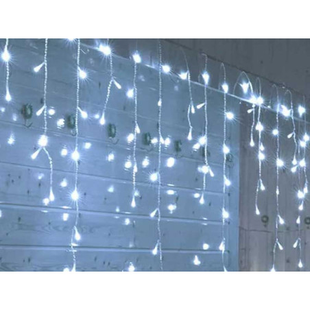 Instalatie turturi 300LED 12m alb rece