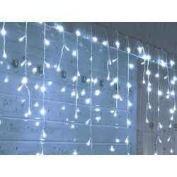 Interconnectable 300LED 12m cold white light fixture