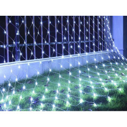 Instalatie plasa 320 leduri 3X3m interconectabil alb rece