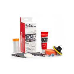 Car headlight polish kit
