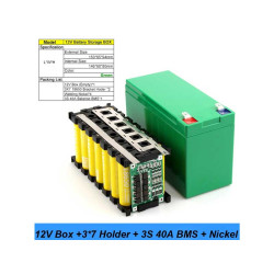 Controler incarcare BMS 3x7x18650 3S 40A