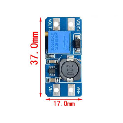 Step up module DC-DC 2-24V to 5-28V, 2A