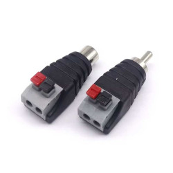 Female RCA quick plug