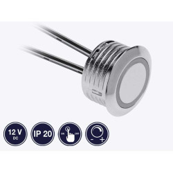 Tactile switch with dimmer