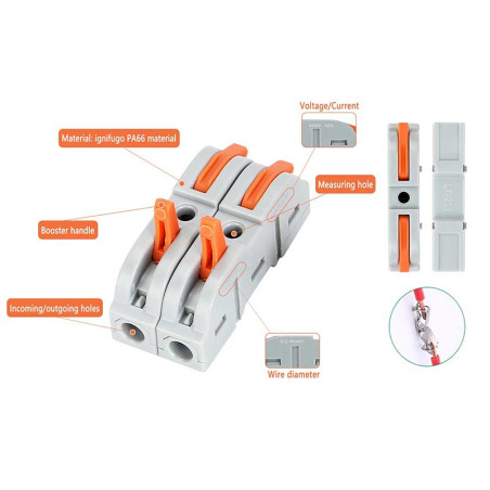 Quick connector 0.08-4mm2 LT-211