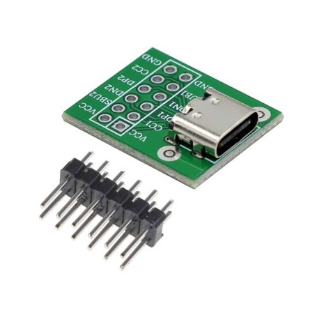Type C DIP2.54mm adapter module
