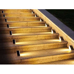 Solar step lamp 3.7V 600mAh