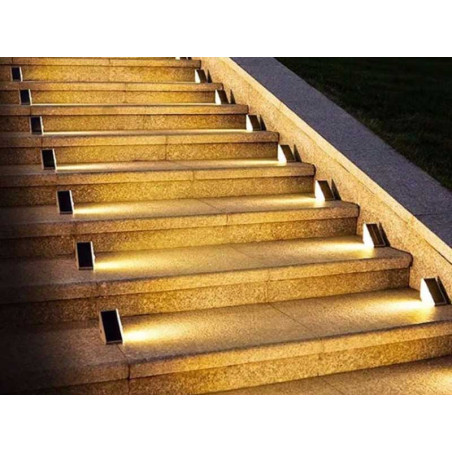 Solar step lamp 3.7V 600mAh