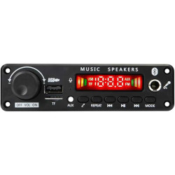 MP3/Radio/TF/USB/BT/MIC/AUX-Modul mit 2x25W Fernbedienung