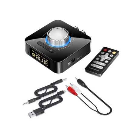 Adapter Bluetooth z pilotem, głośnością, kartą, gniazdem 3,5 mm