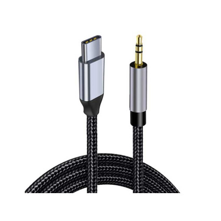 Kabel typu C do gniazda jack 3,5 stereo 1M