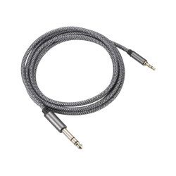 Professionelles Kabel Klinke 6,3 Stecker auf Klinke 3,5 Stecker 2M Stereo