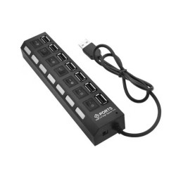Hub USB 7 porturi cu intrerupator ON/OFF