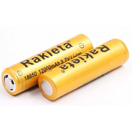 Akumulator 3,7V Litowy 18650 1200mAh RAKIETA bez końcówki
