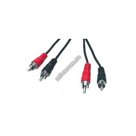 Kabel 2RCA do 2RCA 5m
