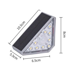 Solar-Stufenlampe 3,7 V 1200 mAh