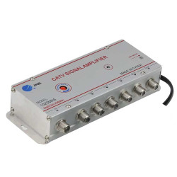 Amplificator spliter CATV 6 iesiri 20Db