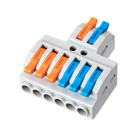 Conector rapid 2intrari 6iesiri LT-623