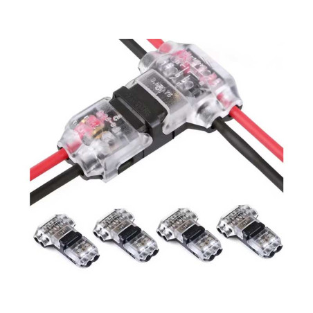 T2 Quick Connector with Lock 300V-10A