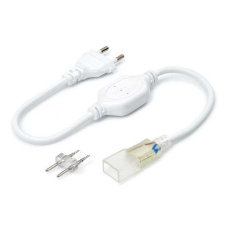 Power cable with switch for decorative neon 1M